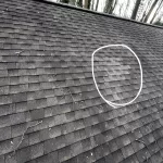 Storm damage roof repair