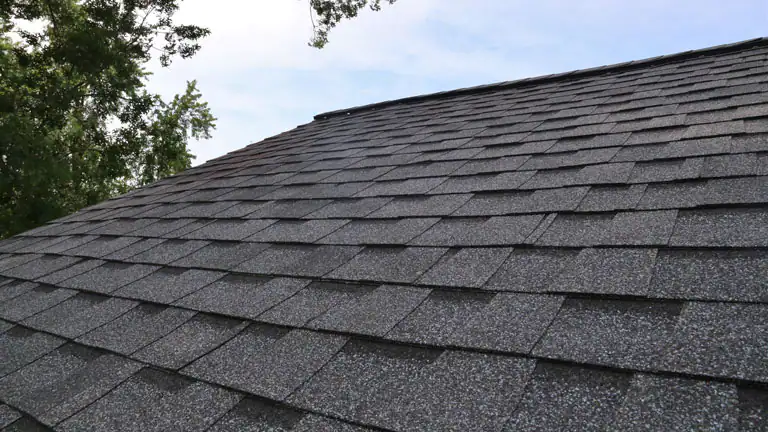 Asphalt shingle roof replacement in Maryland, comparing architectural and 3-tab styles.