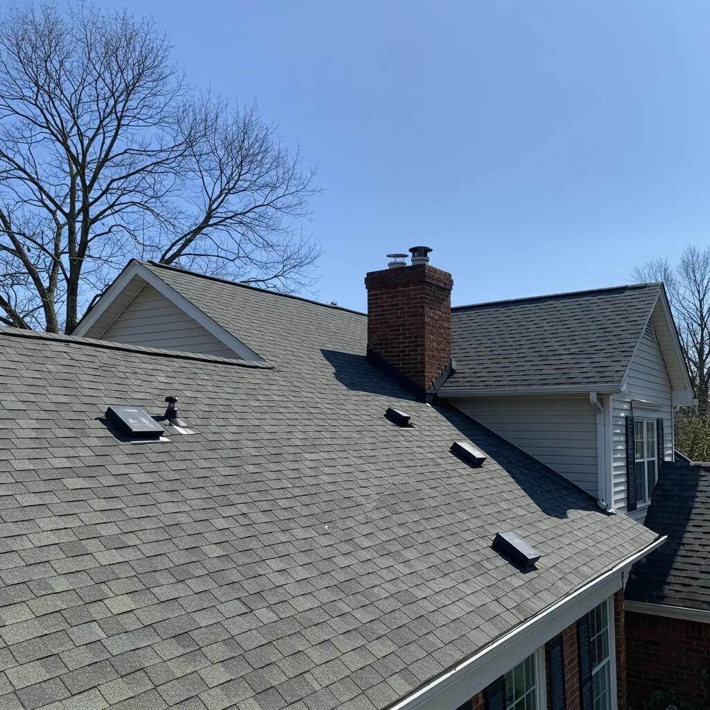 Residential roof in Millersville MD highlighting the importance of roof maintenance and protection