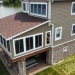 Newly installed roof and siding on Millersville Maryland home, preventing roof damage.
