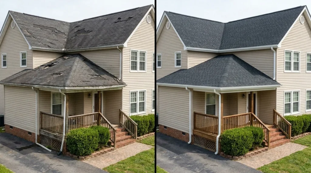 Exquisite Roofing and Exteriors - Before & After 2