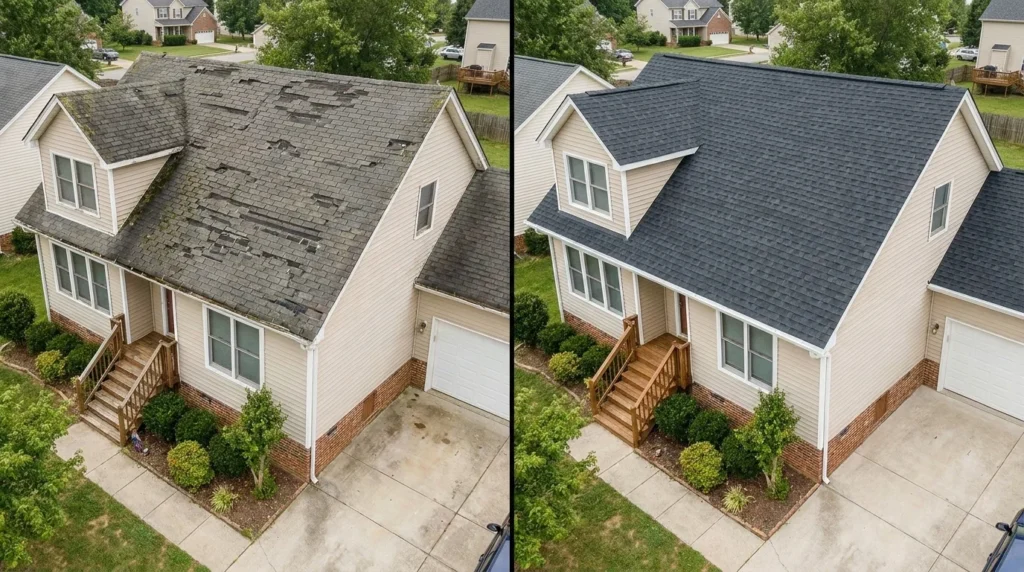 Exquisite Roofing and Exteriors - Before & After 2