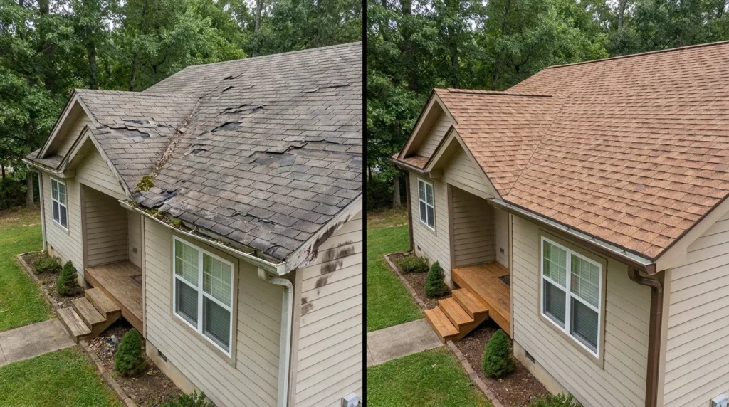 Exquisite Roofing and Exteriors - Before & After 2
