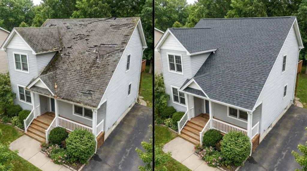Exquisite Roofing and Exteriors - Before & After 2