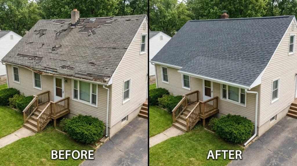 Exquisite Roofing and Exteriors - Before & After 2
