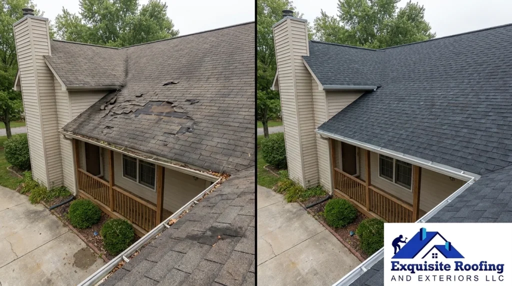 Exquisite Roofing and Exteriors - Before & After 2